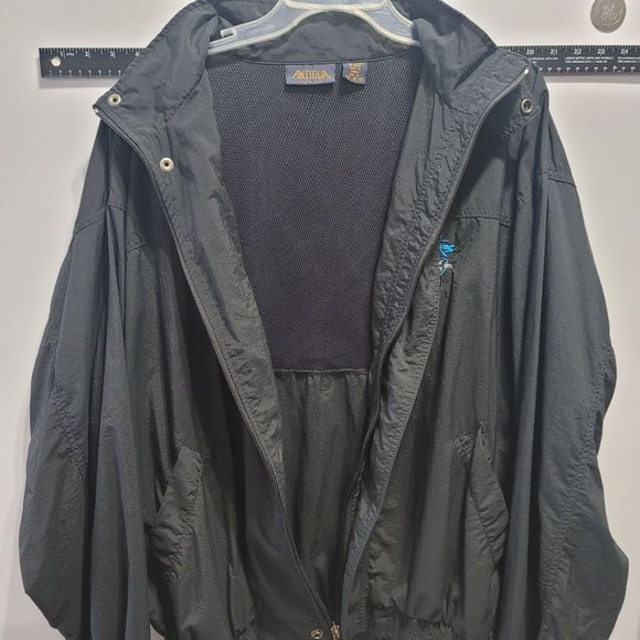 Antigua Golf Carolina Panthers Lightweight Golf Jacket, Mens XL - Picture 6 of 6